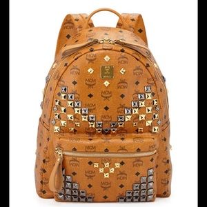 MCM Stark Studded Visetos Backpack